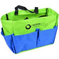 Double-Handled Outdoor Gardening Tool Tote Holder Oxford Bag Organizer Storage